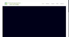 Desktop Screenshot of annapolisgaragedoors.net
